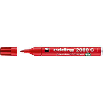 EDDING 2000C PERMANENT MARKER 2MM PUN.
