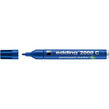 EDDING 2000C PERMANENT MARKER 2MM SIN.