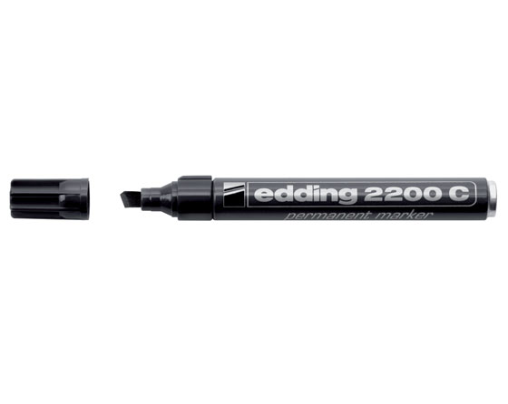 EDDING 2200C PERM. MARKER 1-5MM MUSTA - 2