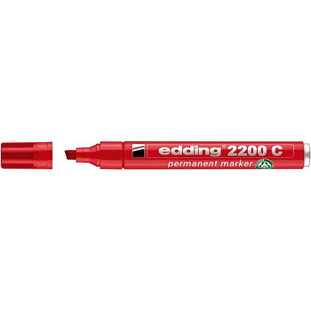 EDDING 2200C PERM. MARKER 1-5MM PUNAINEN