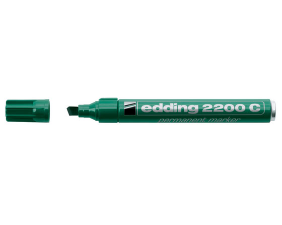 EDDING 2200C PERM. MARKER 1-5MM VIHREÄ - 2