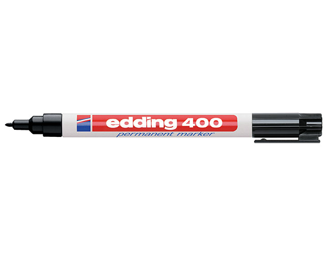 EDDING 400 PERMANENT MARKER 1MM MUSTA