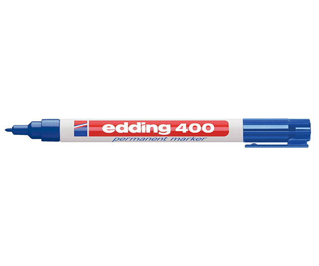 EDDING 400 PERMANENT MARKER 1MM SININEN - 2