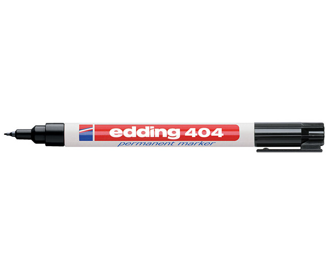 EDDING 404 PERMANENT MARKER 0,75MM MUSTA - 2