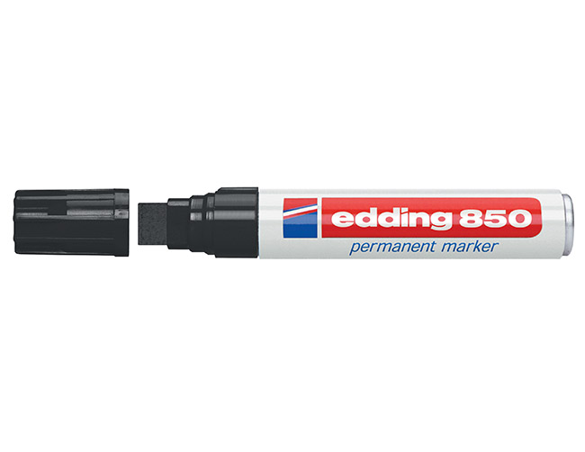 EDDING 850 PERM.MARKER 5-16MM MUSTA - 2