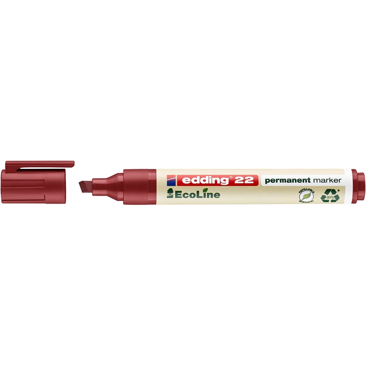 Huopakynä Edding 22 Ecoline 1-5mm pun - 2