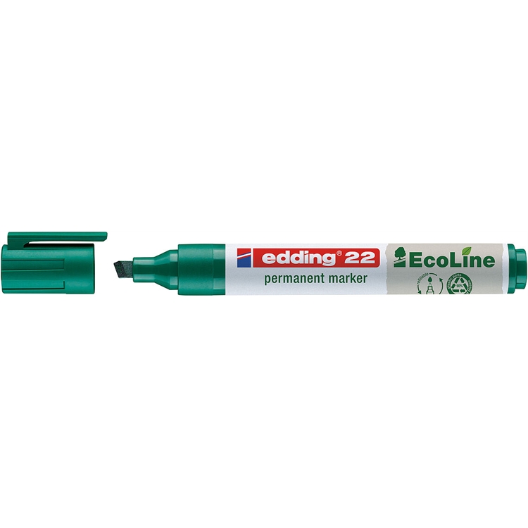 Huopakynä Edding 22 Ecoline 1-5mm vihreä