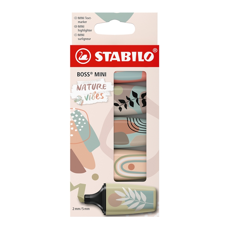 Korostukynä STABILO BOSS MINI Naturev /5