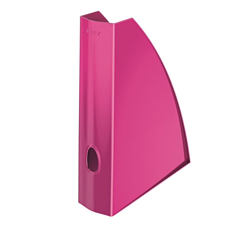Lehtikotelo Leitz Plus WOW pinkki