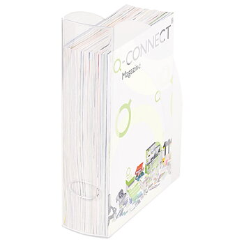 Lehtikotelo Q-Connect A4 kirkas