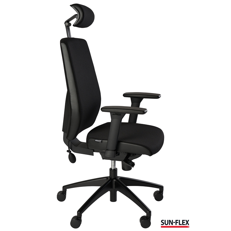 Työtuoli Sun-Flex   Officechair HB musta - 2