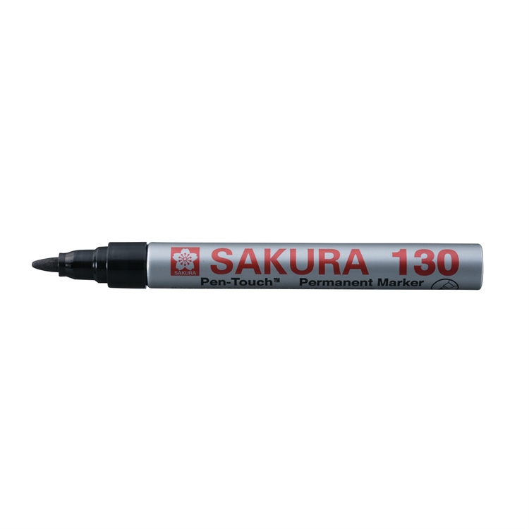 SAKURA PEN TOUCH 130 M 1,5MM MUSTA