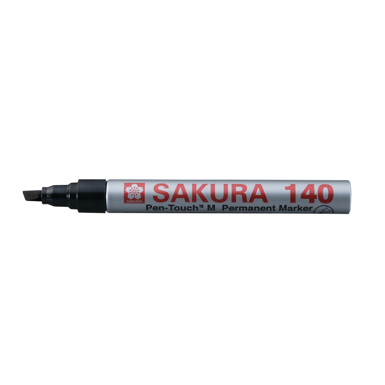 SAKURA PEN-TOUCH 140 M 4,0MM MUSTA