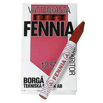 Merkkausliitu Fennia punainen/12