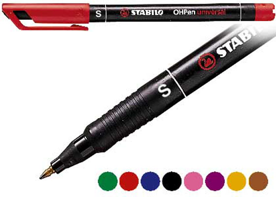 STABILO OHPEN 841/41S PERMANENT SININEN