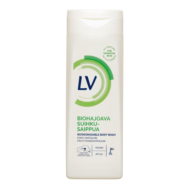 Suihkusaippua LV    biohajoava 250 ml/6 - 2
