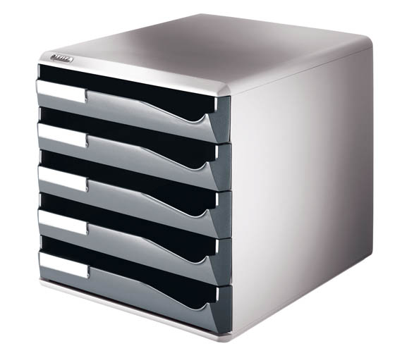 LEITZ VETOLAATIKOSTO 5-OS 5280 HARMAA