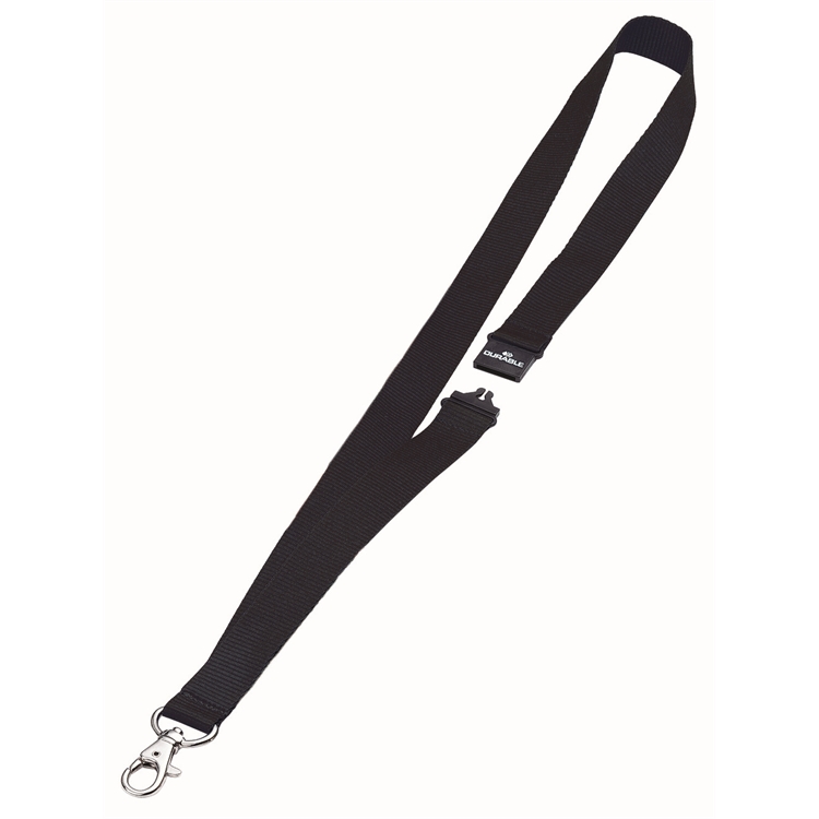 Kaulanauha Durable 8137 leveä musta/10 - 2