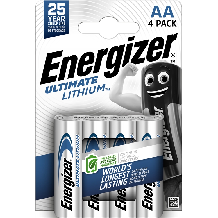 ENERGIZER ULTIMATE LITHIUM AA PARISTO/4