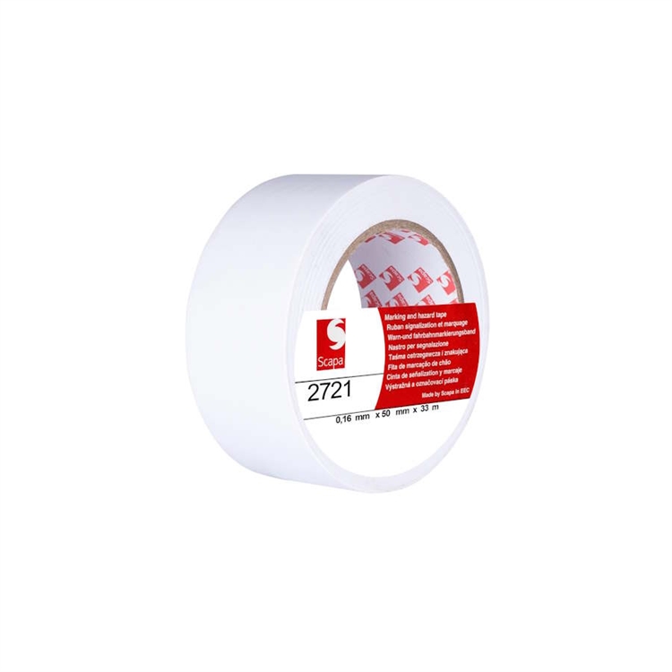 LATTIAMERKINTÄTEIPPI 2721 50MMX33M VALK.