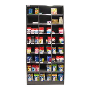 MINIBAR TARVIKEKAAPPI HARMAA 24 LOKEROA