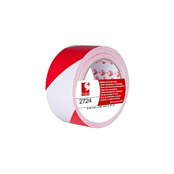 VAROITUSTEIPPI 2724 50MMX33M VALK/PUNA