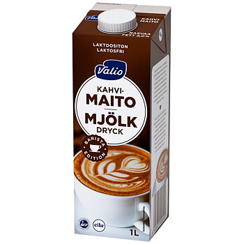 Kahvimaito Valio    laktoositon UHT 1l