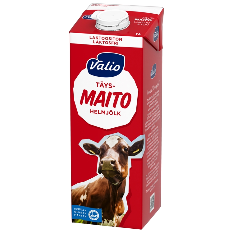 Täysmaito Valio laktoositon UHT 1L - 2