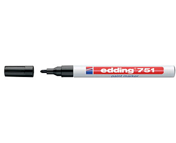 EDDING 751 PAINT MARKER 1-2MM MUSTA