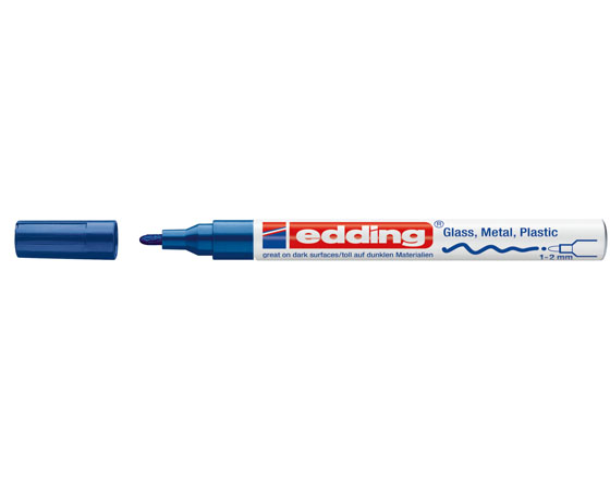EDDING 751 PAINT MARKER 1-2MM SININEN - 2