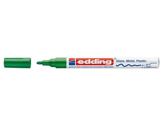 EDDING 751 PAINT MARKER 1-2MM VIHREÄ - 2