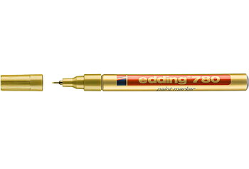 EDDING 780 PAINT MARKER 0,8MM KULTA