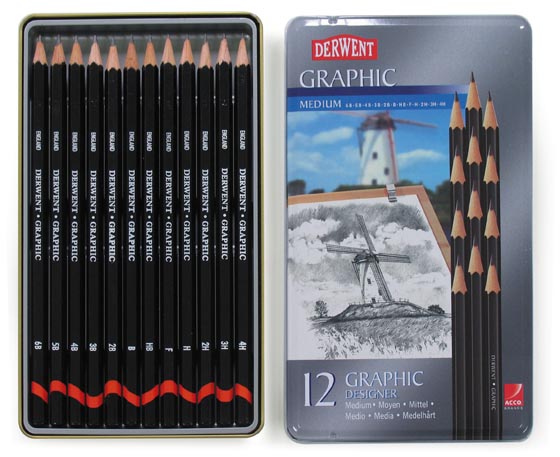 DERWENT GRAPHIC DESIGN 6B-4H LAJIT. /12