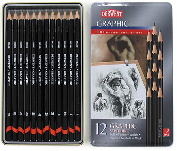 DERWENT GRAPHIC SKETCHING 9B-H LAJIT./12