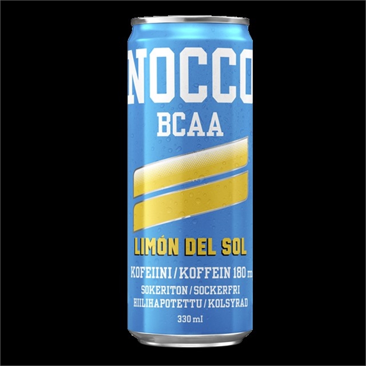 Energiajuoma Nocco BCAA Limon Sol 0,33l - 2