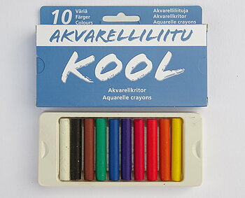 KOOL LYHYT AKVARELLILIITU VÄRILAJ. /10