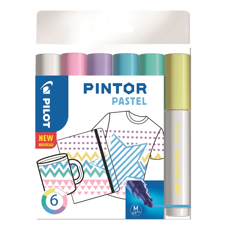 Maalikynä Pilot Pintor M patellimix/6 - 2