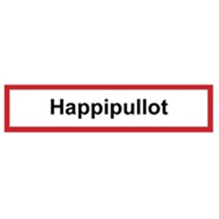 Opastekyltti Happipullot