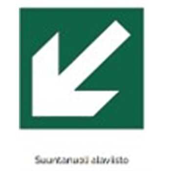 Opastekyltti alaviisto