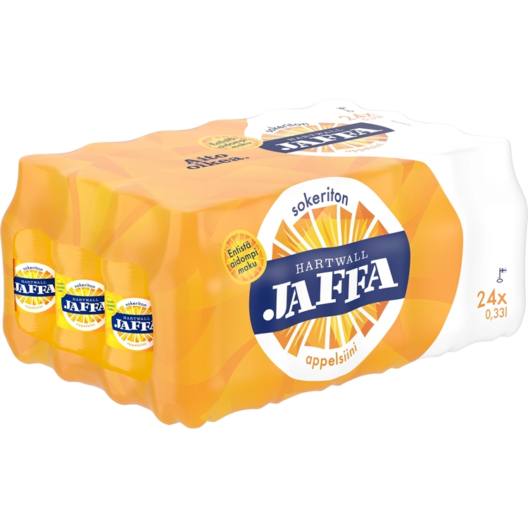 Jaffa appelsiini sokeriton 0,33l/24 - 2