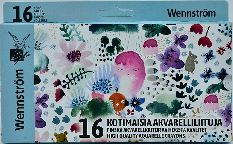 WENNSTRÖM AKVARELLILIITU 9CM LAJ. /16