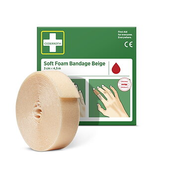 Laastari Cederroth Soft beige 3cmx4,5m