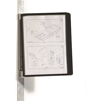 Seinäteline magnettinen Vario A4 5 tasku
