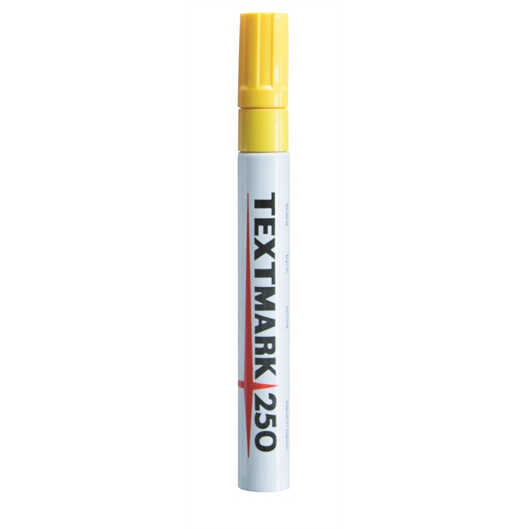 Maalikynä Textmark 250 keltainen - 2