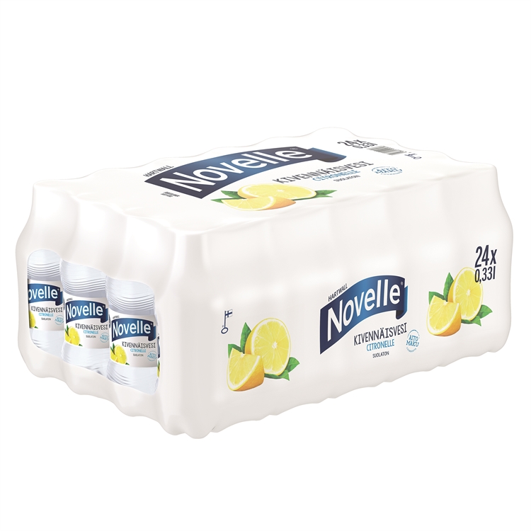 Kivennäisvesi Novelle sitruuna 0,33l/24