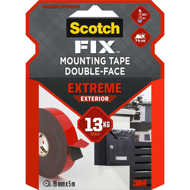 Kiinnitysteippi Scotch 19mm X 5m luja - 2