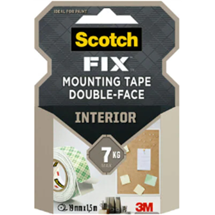 Kiinnitysteippi Scotch-fix 19 mm x 1,5 m