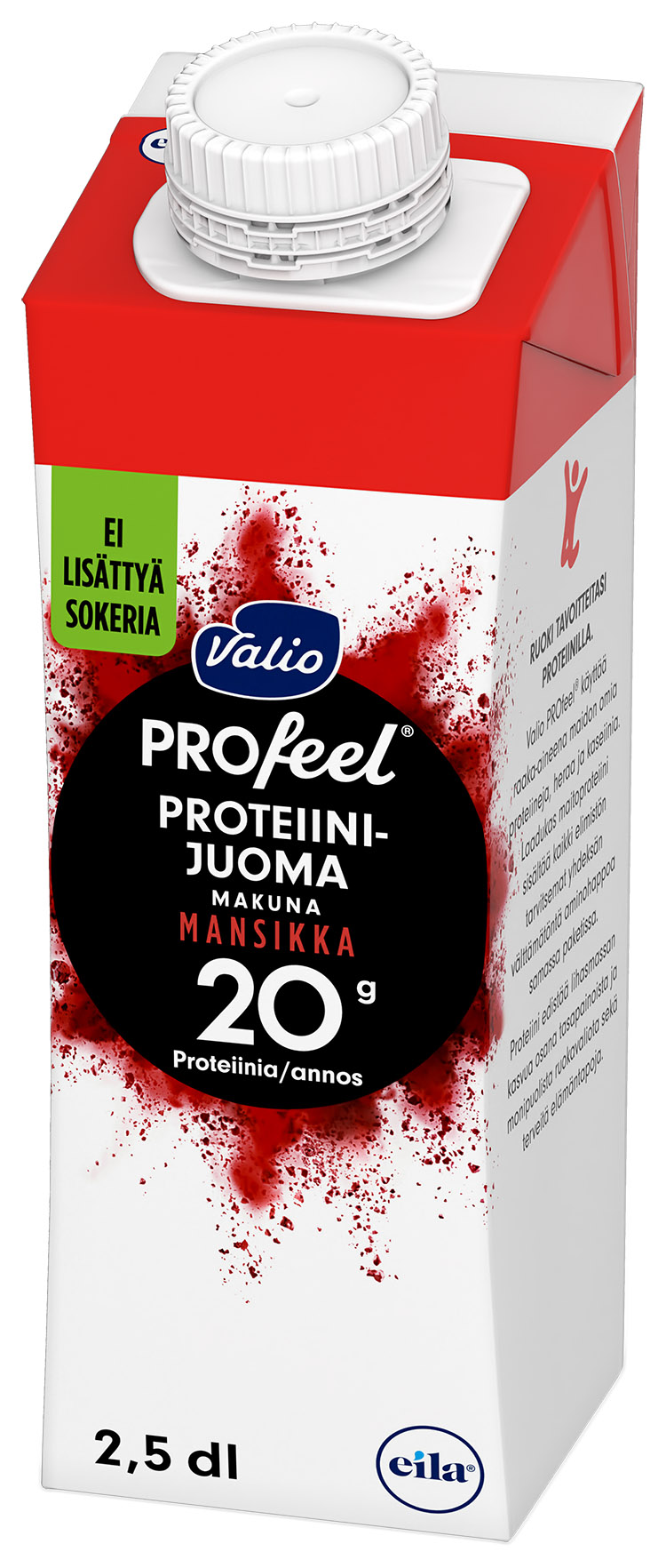 PROFEEL PROT.JUOMA MANSIKKA 2,5DL
