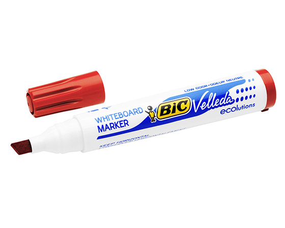 BIC WHITEBOARD MARKER 1751 ECO PUNAINEN