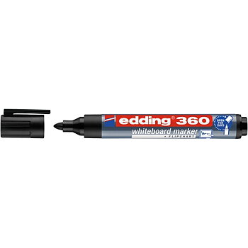 EDDING 360 VALKOTAULUKYNÄ 1,5-3MM MUSTA